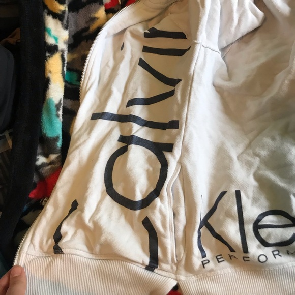 Calvin Klein zip up with hood - Picture 2 of 4